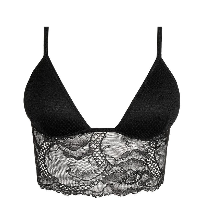 Sutiã Corset de Renda Lisa