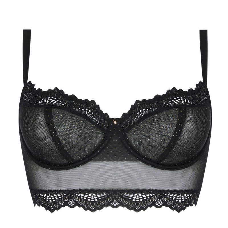 Sutiã Bustier Nuit Des Étoiles Noir Ou