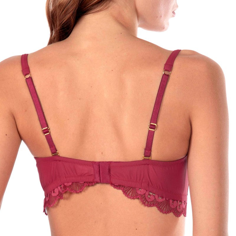 Sutiã Bustier Dalia Borgonha