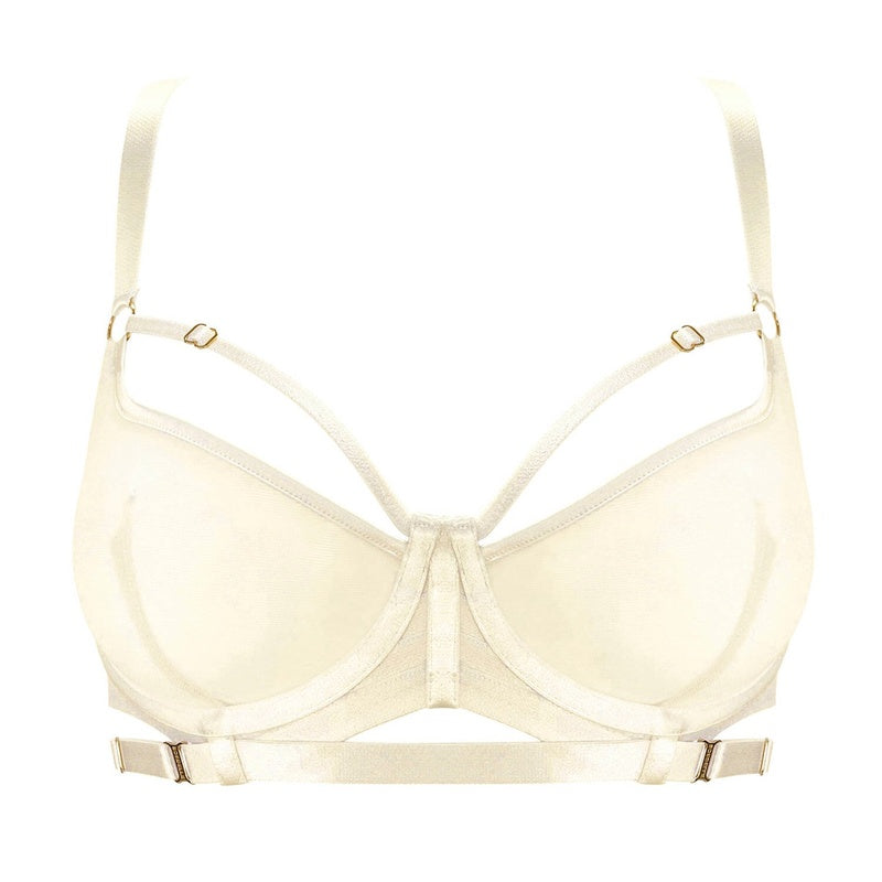 Sutiã meia taça New Signature Cream