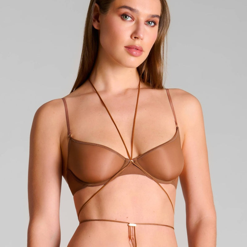 Sutiã meia taça French Kiss Light Sienna