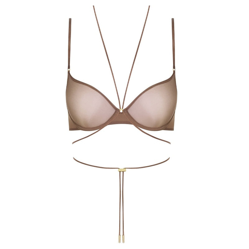 Sutiã meia taça French Kiss Light Moka