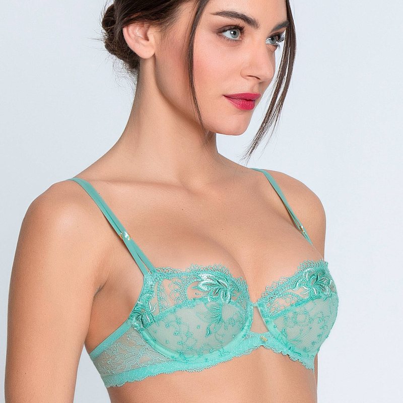 Sutiã meia copa Princesse Iris Princesse Aqua