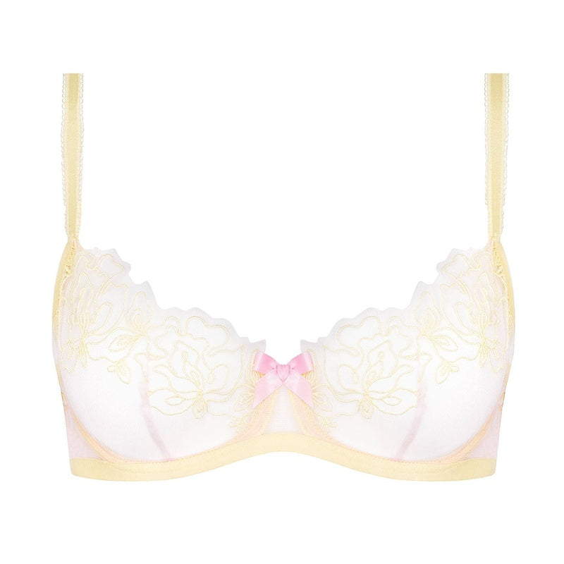 Sutiã meia taça Juni Amarelo