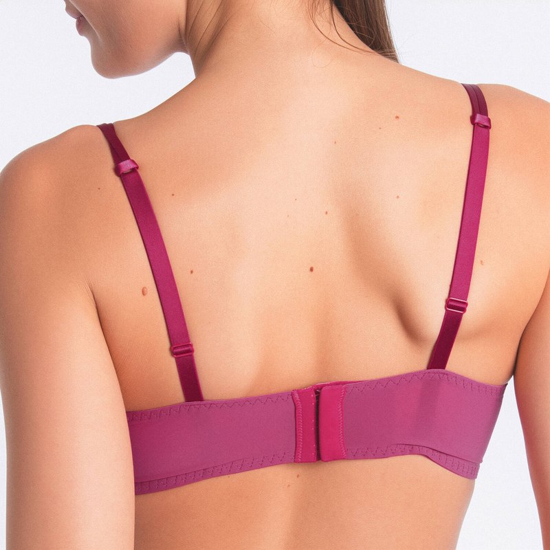 Sutiã meia taça Bold Berry