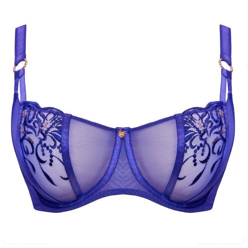 Sutiã meia taça Ornate Ultraviolet