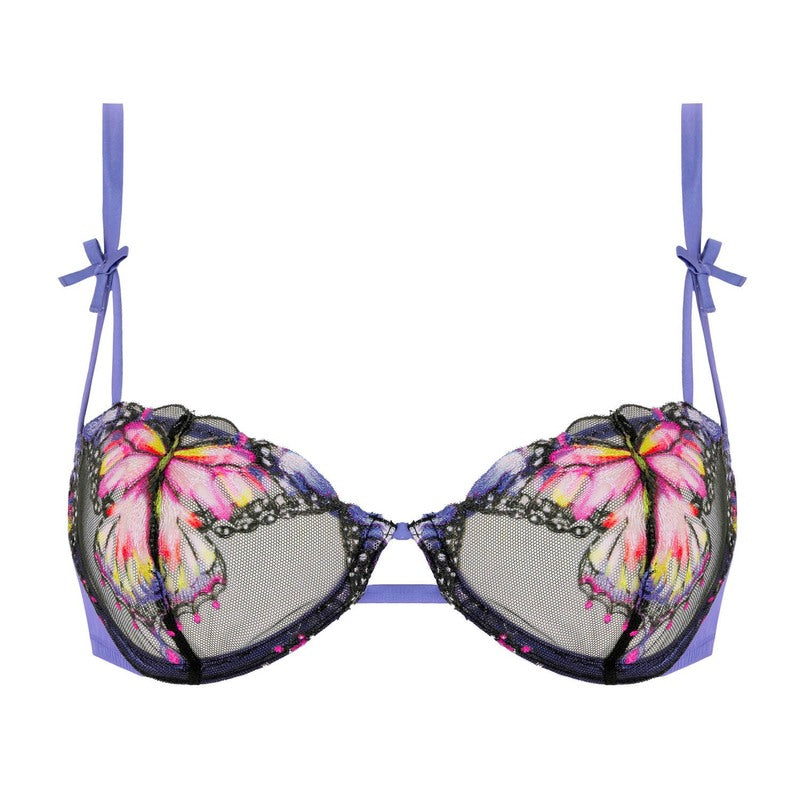 Sutiã meia taça Butterfly Periwinkle