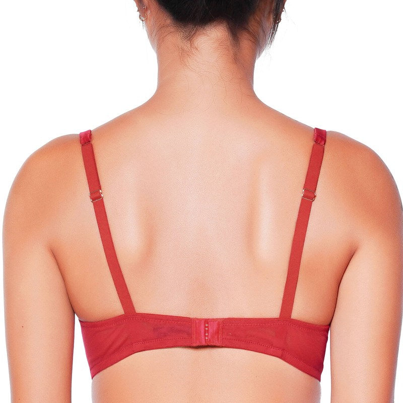 Sutiã meia taça Eglantine Red