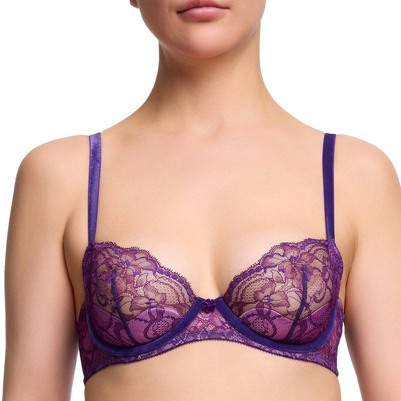 Sutiã de Renda meia taça Tryst Vibrant Violet