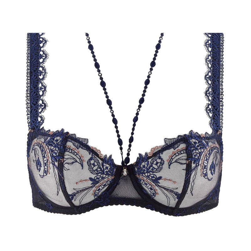 Sutiã meia copa Amour Précieux Cosmic Blue