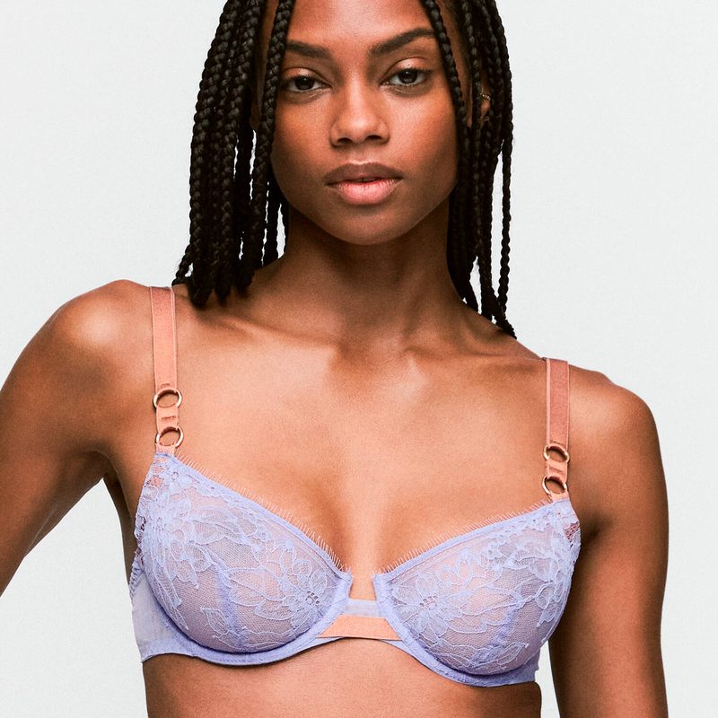 Sutiã de Renda meia taça Lovelace Lovely Lavander