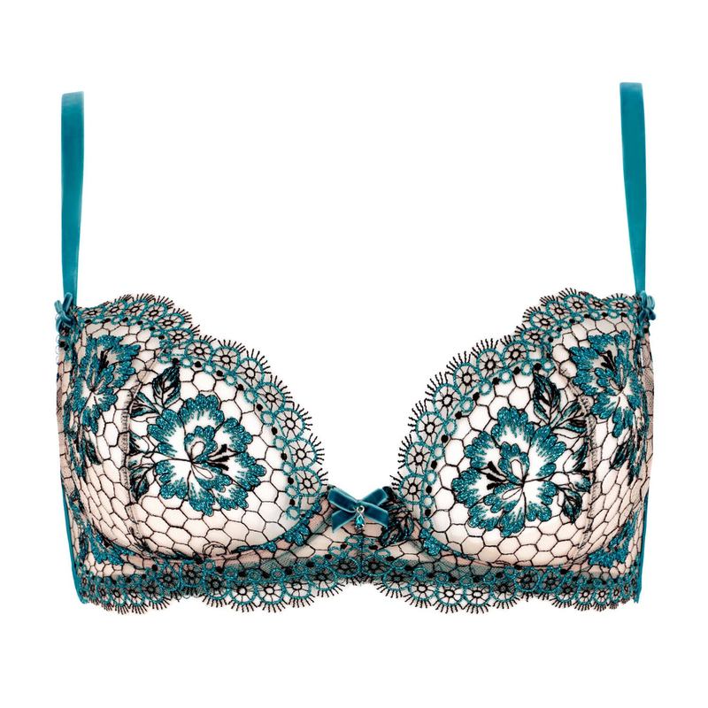 Sutiã meia taça Evelina Peacock