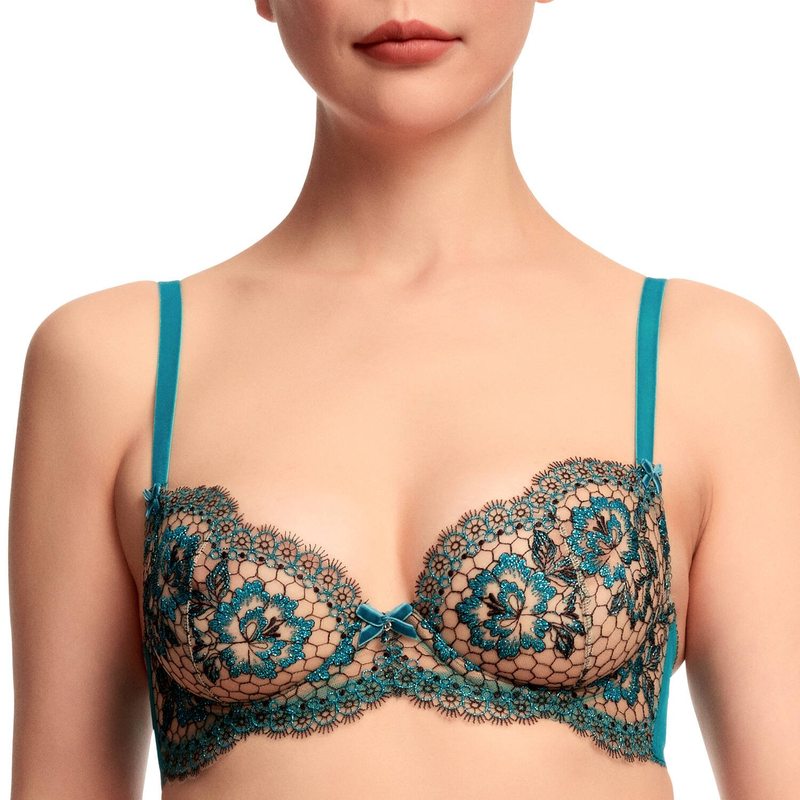 Sutiã meia taça Evelina Peacock