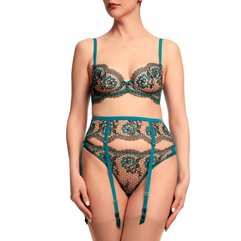 Sutiã meia taça Evelina Peacock