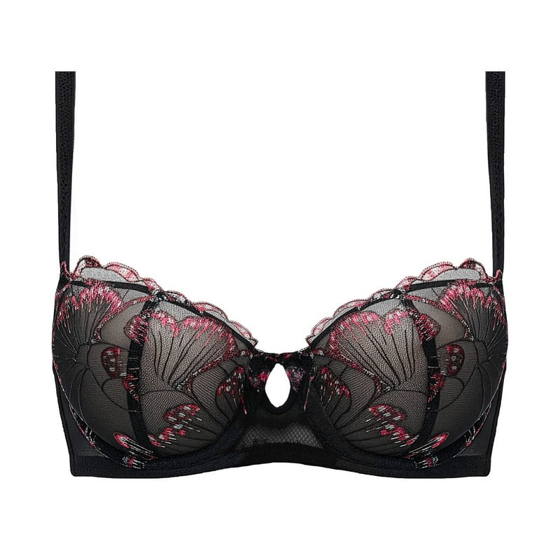 Sutiã meia copa Pulp Lily Noir Romantique