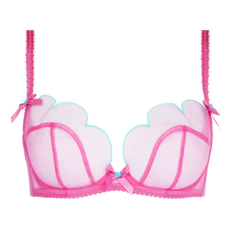 Sutiã meia taça Lorna choqueTurquesa