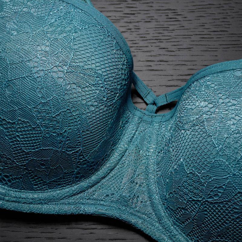 Sutiã Balconette Space Odyssey Teal Lace
