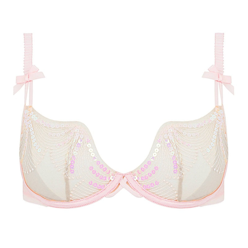 Sutiã Balconette com aro Quinny BabyAreiaIridescente