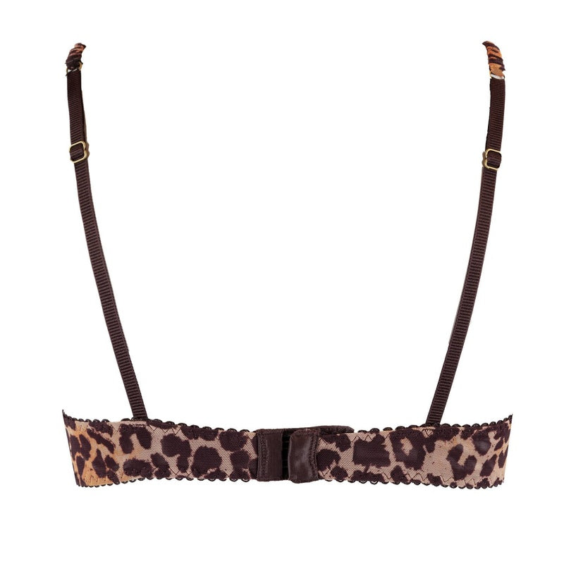 Sutiã Balconette Romeo Wild e Soft Leopard