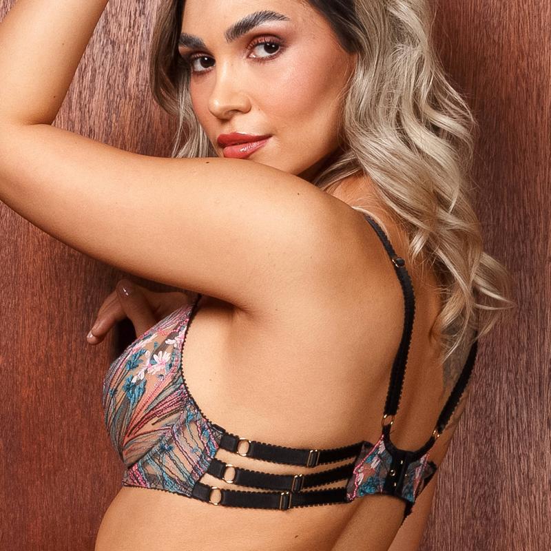 Sutiã Balconette Libby Rose Bleu