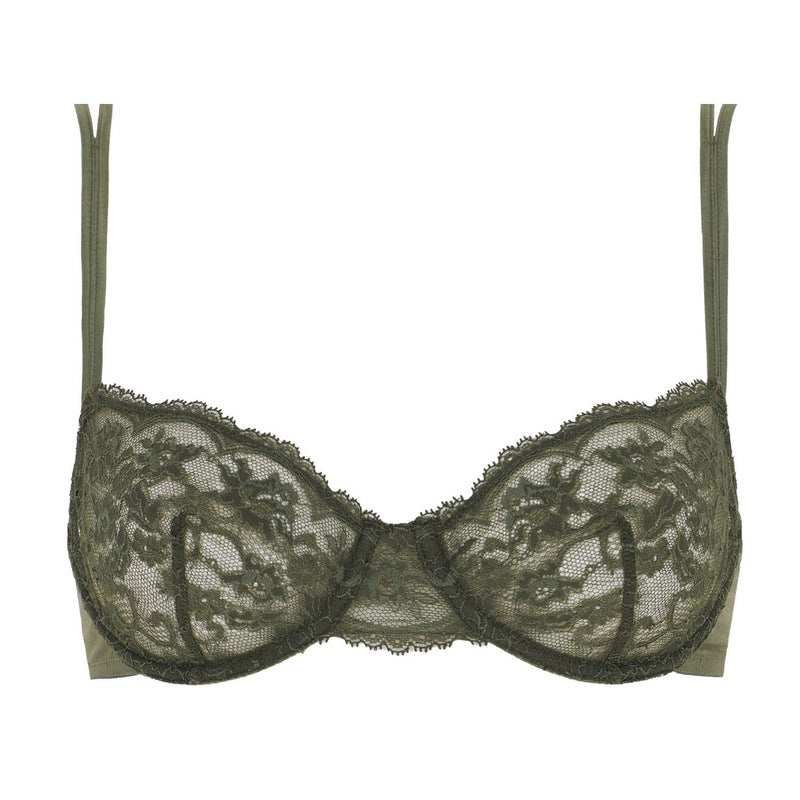 Sutiã Soutien Balconette em Renda Diamante Oliva