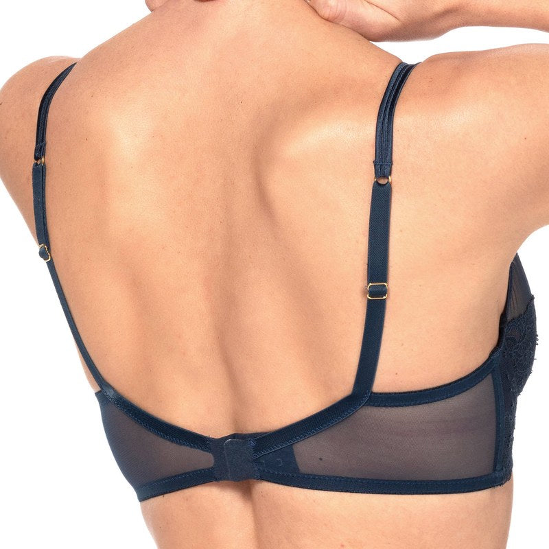 Sutiã Balconette de Renda Elegance