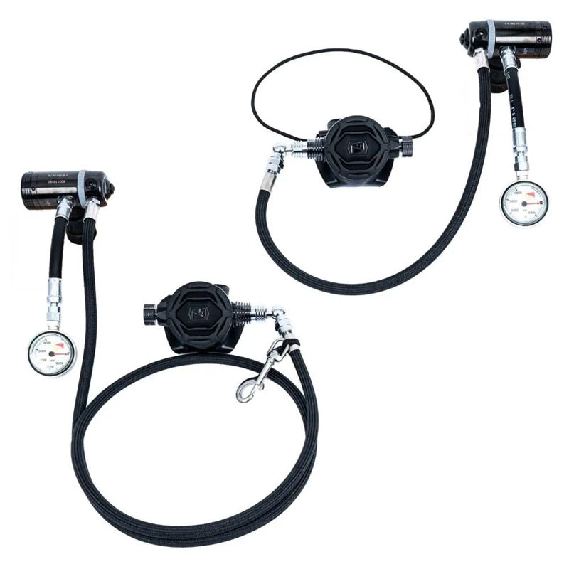 Conjunto de regulador de mergulho XT1/XT4 Sidemount RL - Din - Bar - Mercado de Luxo - O Maior E-Commerce de Bens, Produtos e Serviços de Luxo do Brasil.