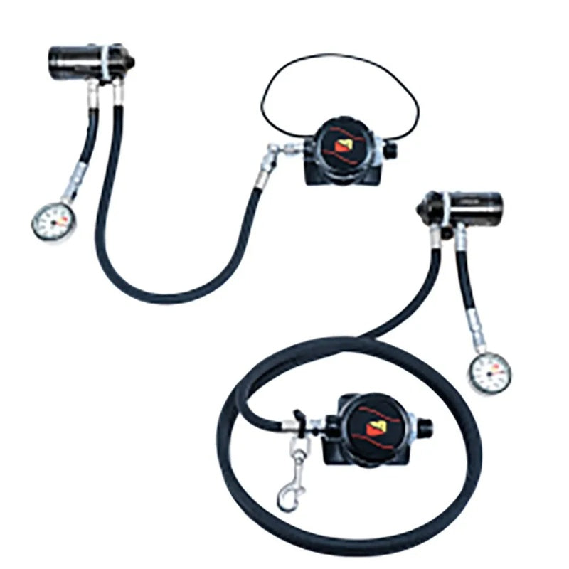 Conjunto de regulador de mergulho XT1/XT2 Sidemount Din - Mercado de Luxo - O Maior E-Commerce de Bens, Produtos e Serviços de Luxo do Brasil.