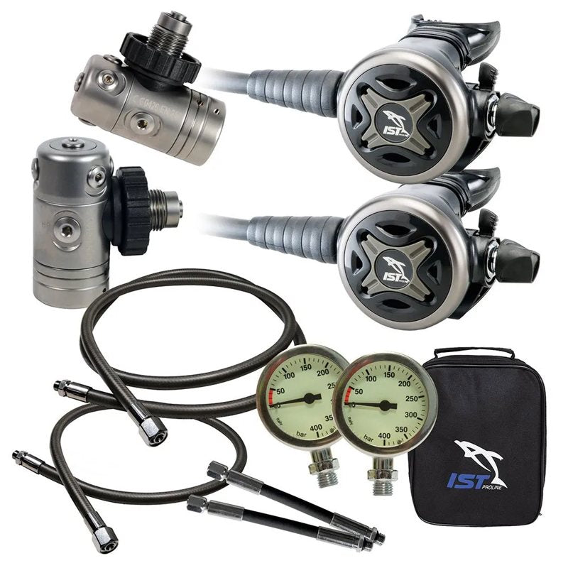 Conjunto de regulador de mergulho SD Proteus TEK - Mercado de Luxo - O Maior E-Commerce de Bens, Produtos e Serviços de Luxo do Brasil.