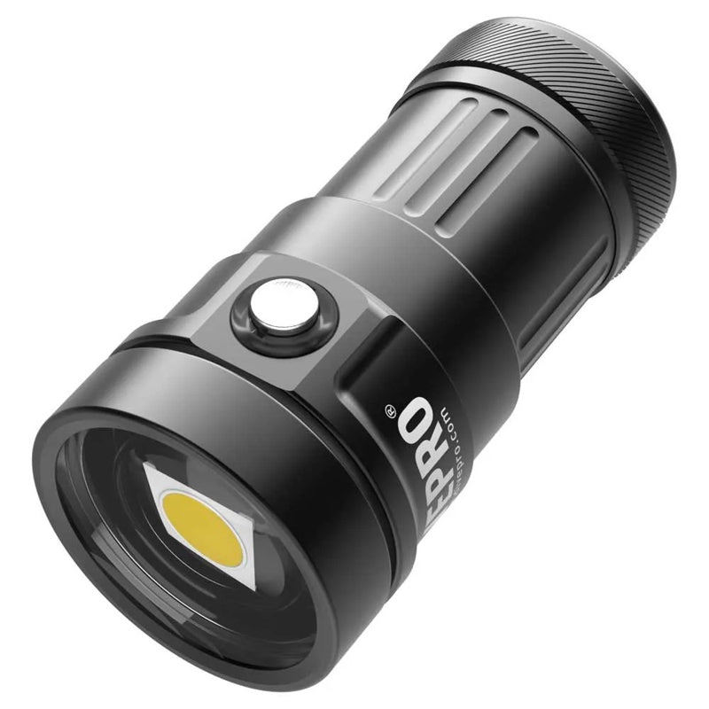 Lanterna Vision Pro Under Water Photo/Video Light 170° Wide Beam Cri 98 15000 Lumens - Mercado de Luxo - O Maior E-Commerce de Bens, Produtos e Serviços de Luxo do Brasil.