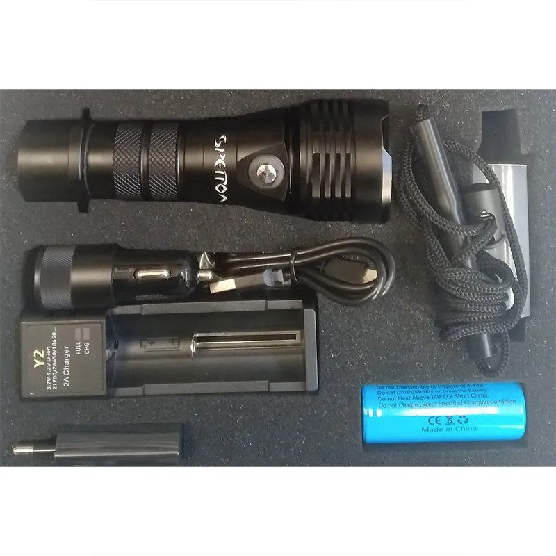 Lanterna Q-20 Ray Led 2000 Lumens - Mercado de Luxo - O Maior E-Commerce de Bens, Produtos e Serviços de Luxo do Brasil.
