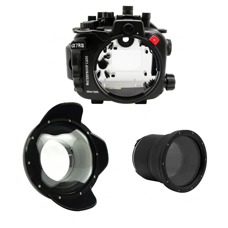 Caixa estanque para Sony A7III. A7RIII com porta plana e cúpula seca de 8 - Mercado de Luxo - O Maior E-Commerce de Bens, Produtos e Serviços de Luxo do Brasil.