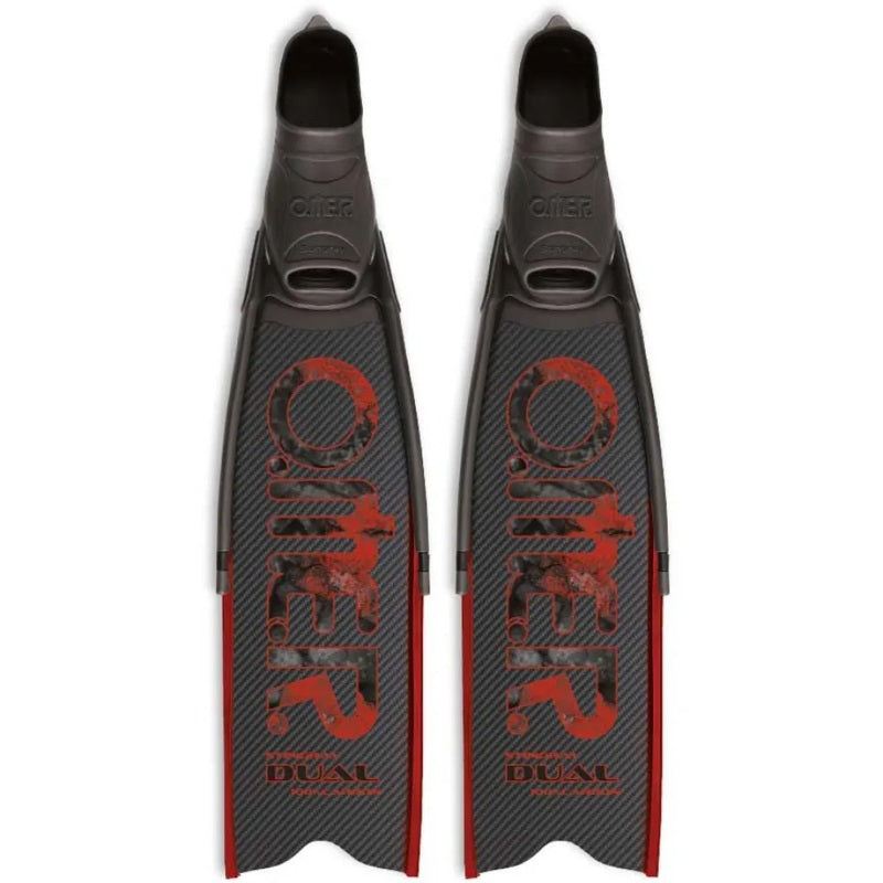 Nadadeiras de pesca submarina Stingray Dual Carbon - Mercado de Luxo - O Maior E-Commerce de Bens, Produtos e Serviços de Luxo do Brasil.