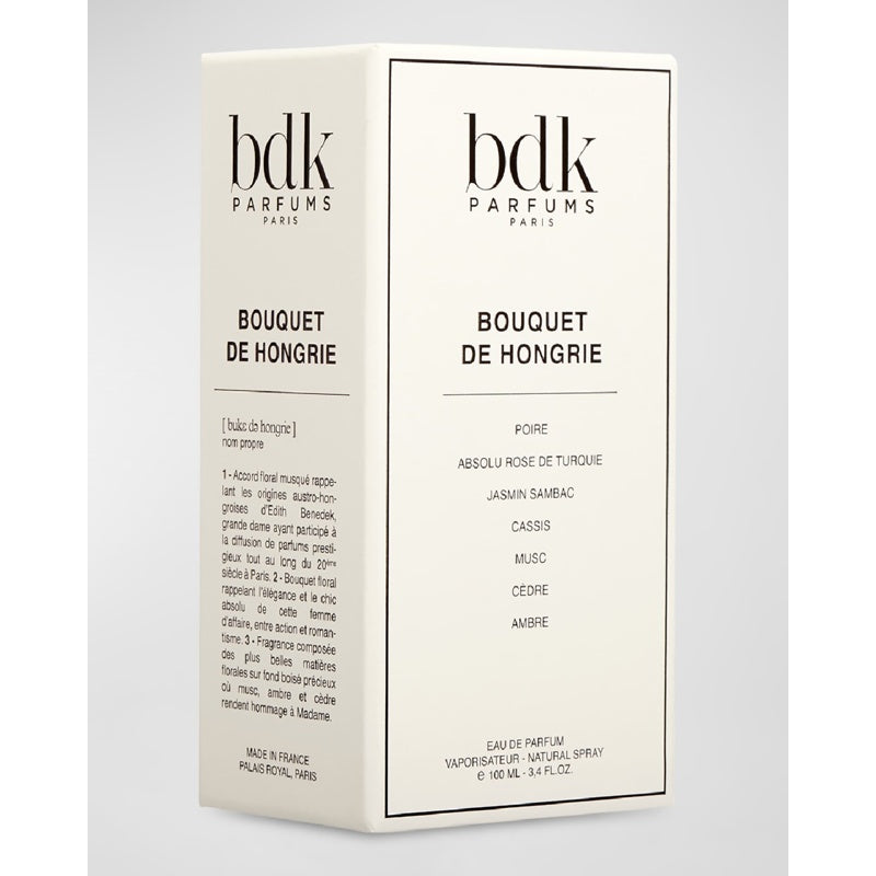Perfume Bouquet de Hongrie 100ml Eau De Parfum - Mercado de Luxo - O Maior E-Commerce de Bens, Produtos e Serviços de Luxo do Brasil.