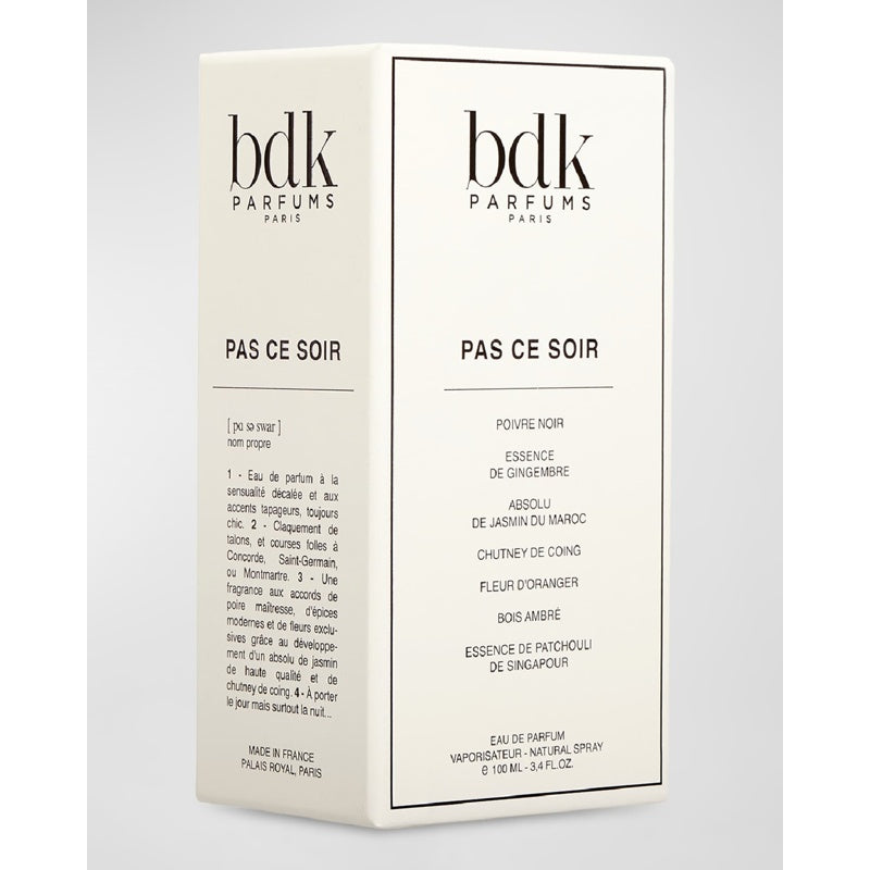 Perfume Pas ce Soir 100ml Eau De Parfum - Mercado de Luxo - O Maior E-Commerce de Bens, Produtos e Serviços de Luxo do Brasil.