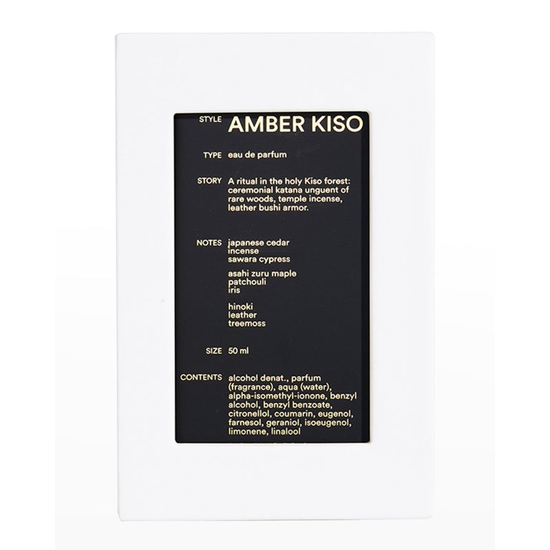 Perfume Amber Kiso 100ml Eau De Parfum - Mercado de Luxo - O Maior E-Commerce de Bens, Produtos e Serviços de Luxo do Brasil.