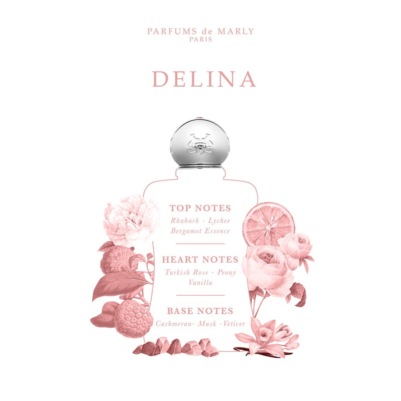 Perfume Delina 75ml Eau De Parfum - Mercado de Luxo - O Maior E-Commerce de Bens, Produtos e Serviços de Luxo do Brasil.