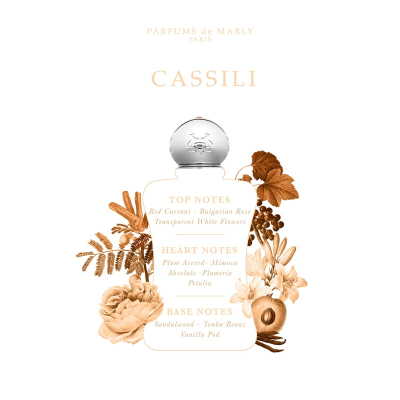 Perfume Cassili 75ml Eau De Parfum - Mercado de Luxo - O Maior E-Commerce de Bens, Produtos e Serviços de Luxo do Brasil.