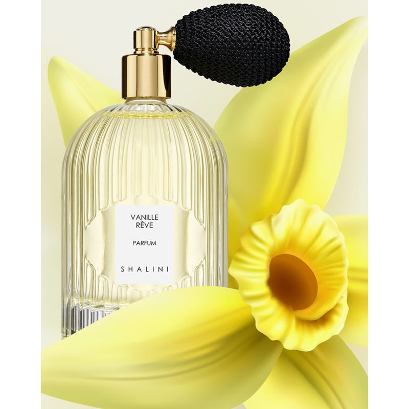 Perfume Vanille Reve Parfum in Byzantine Glass Flacon with Black Bulb Atomizer 100ml Extrait "Pure" Parfum - Mercado de Luxo - O Maior E-Commerce de Bens, Produtos e Serviços de Luxo do Brasil.