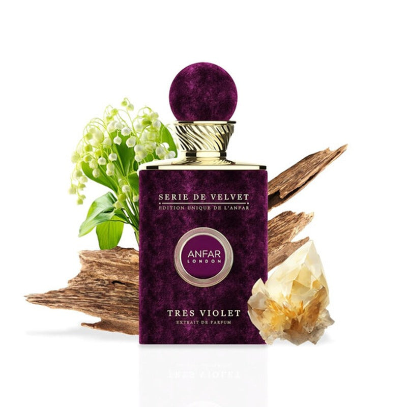 Perfume Tres Violet Extrait "Pure" Parfum 100ml - Mercado de Luxo - O Maior E-Commerce de Bens, Produtos e Serviços de Luxo do Brasil.