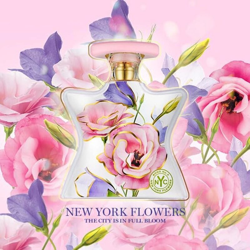 Perfume New York Flowers Eau De Parfum 100ml - Mercado de Luxo - O Maior E-Commerce de Bens, Produtos e Serviços de Luxo do Brasil.