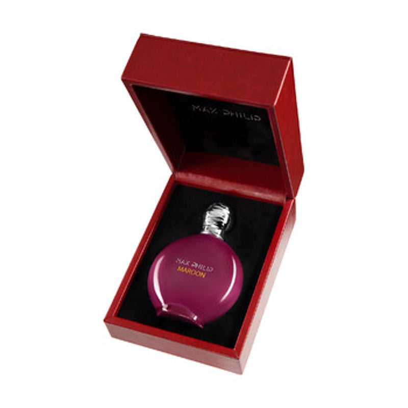 Perfume Maroon + Caixa em Couro Eau De Parfum 100ml - Mercado de Luxo - O Maior E-Commerce de Bens, Produtos e Serviços de Luxo do Brasil.