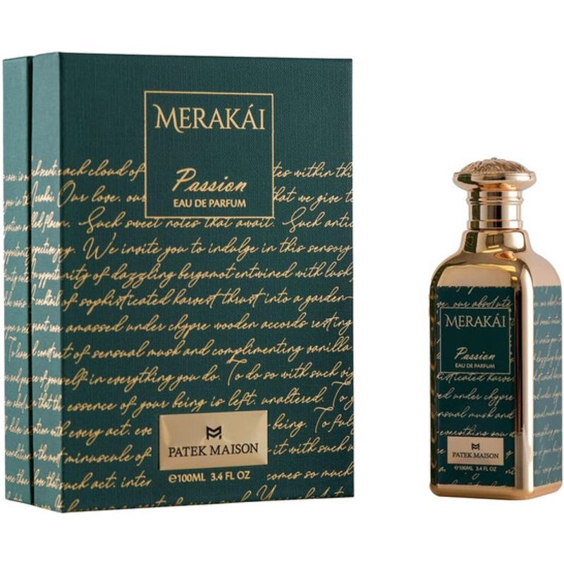 Perfume Merakai Passion Eau De Parfum 100ml - Mercado de Luxo - O Maior E-Commerce de Bens, Produtos e Serviços de Luxo do Brasil.