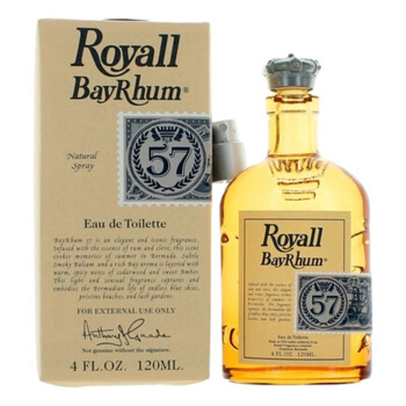 Perfume Royall Bayrhum 57 Eau De Parfum 120ml - Mercado de Luxo - O Maior E-Commerce de Bens, Produtos e Serviços de Luxo do Brasil.