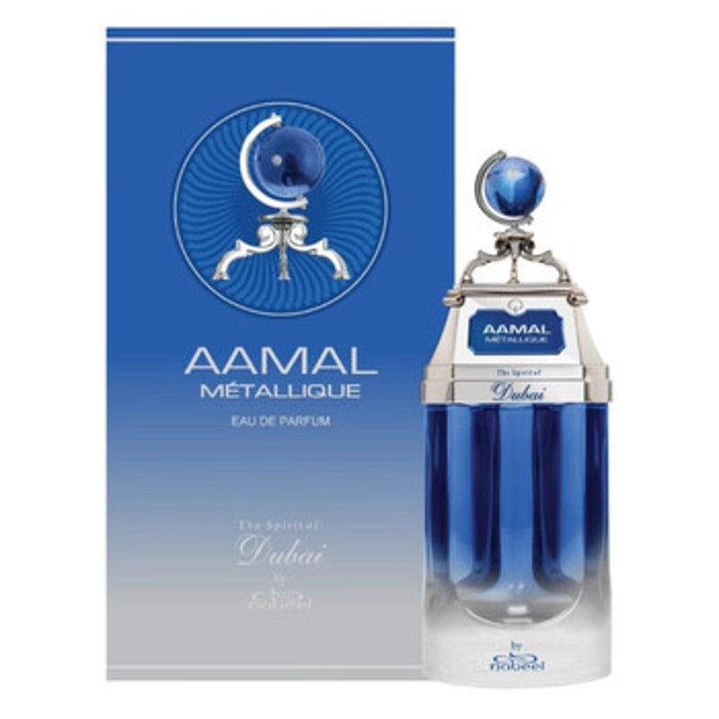 Perfume Aamal Metallique Eau De Parfum 100ml - Mercado de Luxo - O Maior E-Commerce de Bens, Produtos e Serviços de Luxo do Brasil.