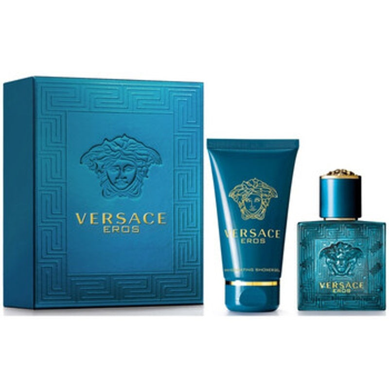 Perfume Eros Men by Versace Set Eau De Parfum 100ml - Mercado de Luxo - O Maior E-Commerce de Bens, Produtos e Serviços de Luxo do Brasil.