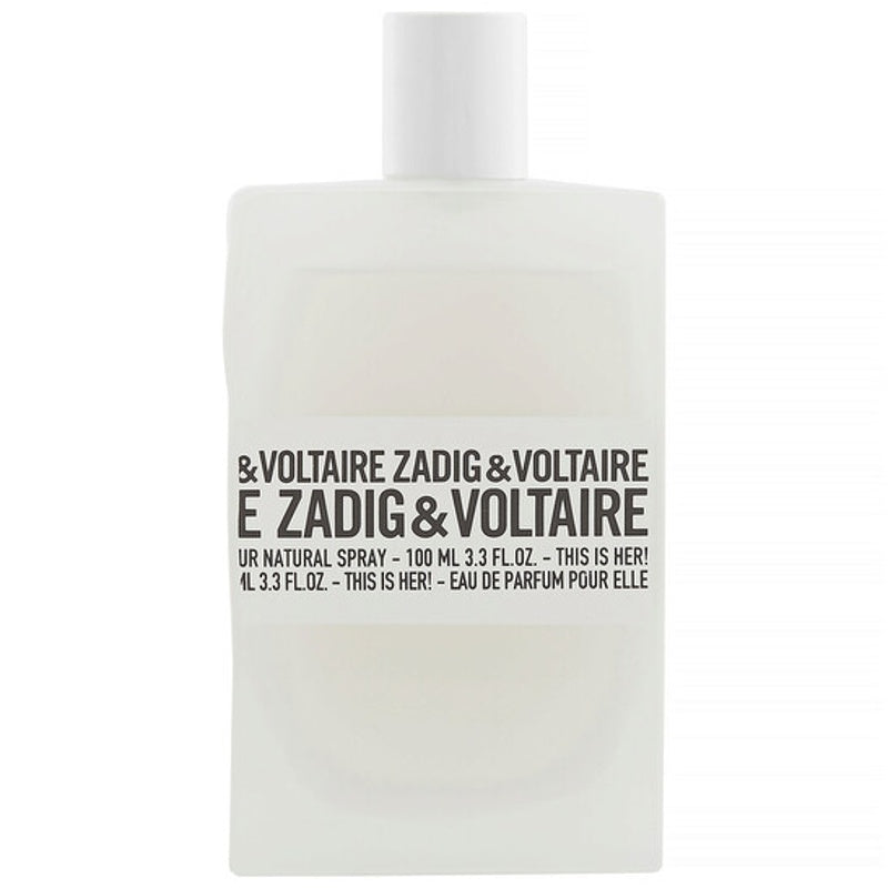Perfume Zadig and Voltaire This is Her! Eau De Parfum 90ml - Mercado de Luxo - O Maior E-Commerce de Bens, Produtos e Serviços de Luxo do Brasil.