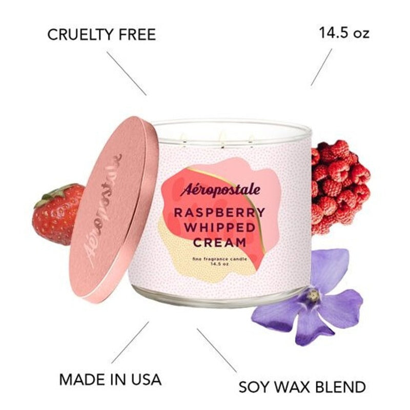 Vela Raspberry Whipped Cream Cream 400g - Mercado de Luxo - O Maior E-Commerce de Bens, Produtos e Serviços de Luxo do Brasil.