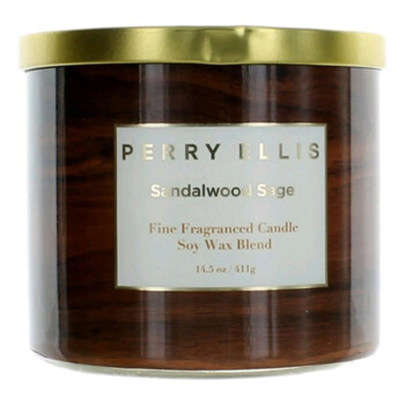 Vela Sandalwood Sage Soy Wax Blend 3 Wick 400g - Mercado de Luxo - O Maior E-Commerce de Bens, Produtos e Serviços de Luxo do Brasil.