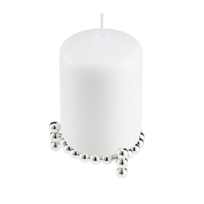 Vela Silver-Plated Perles Jewel - Mercado de Luxo - O Maior E-Commerce de Bens, Produtos e Serviços de Luxo do Brasil.